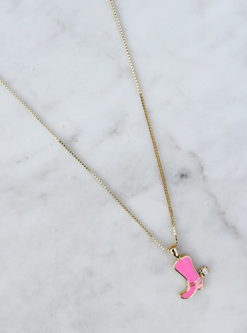 Struttin' Necklace / Pink