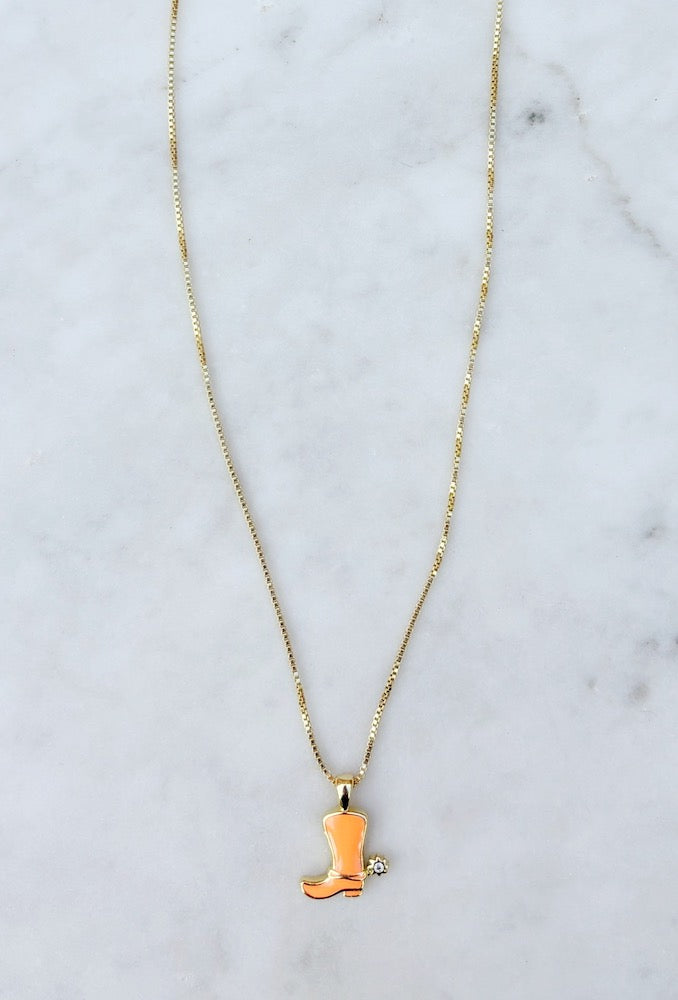 Struttin' Necklace / Orange
